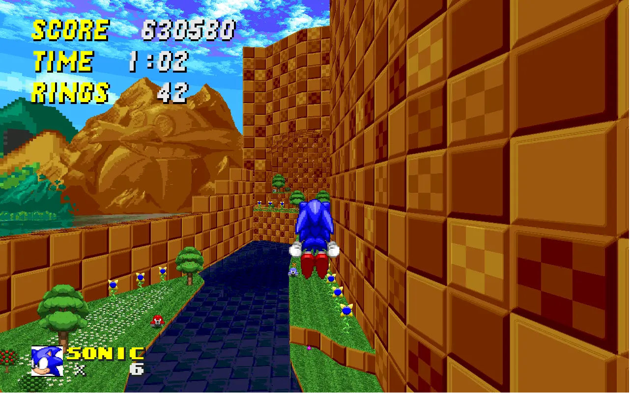 Геймплей Sonic Robo Blast 2